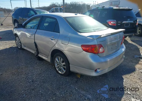 2010 Toyota Corolla S z USA, uszkodzony, nr VIN 2T1BU4EE6AC526200